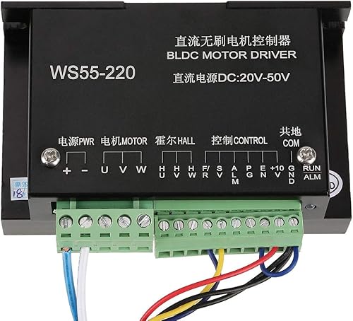 Miniatura 5 de Controlador del controlador del motor,DC 48V 500W CNC sin escobillas husillo BLDC controlador de motor controlador,Controlador de motor paso a paso