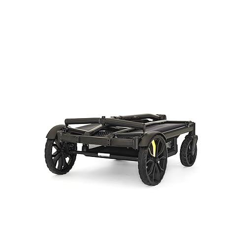 Vista 5 de Veer All-Terrain Cruiser XL Cochecito todoterreno prémium para bebés, niños pequeños y niños Dirección de empuje/tracción/arrastre para terreno