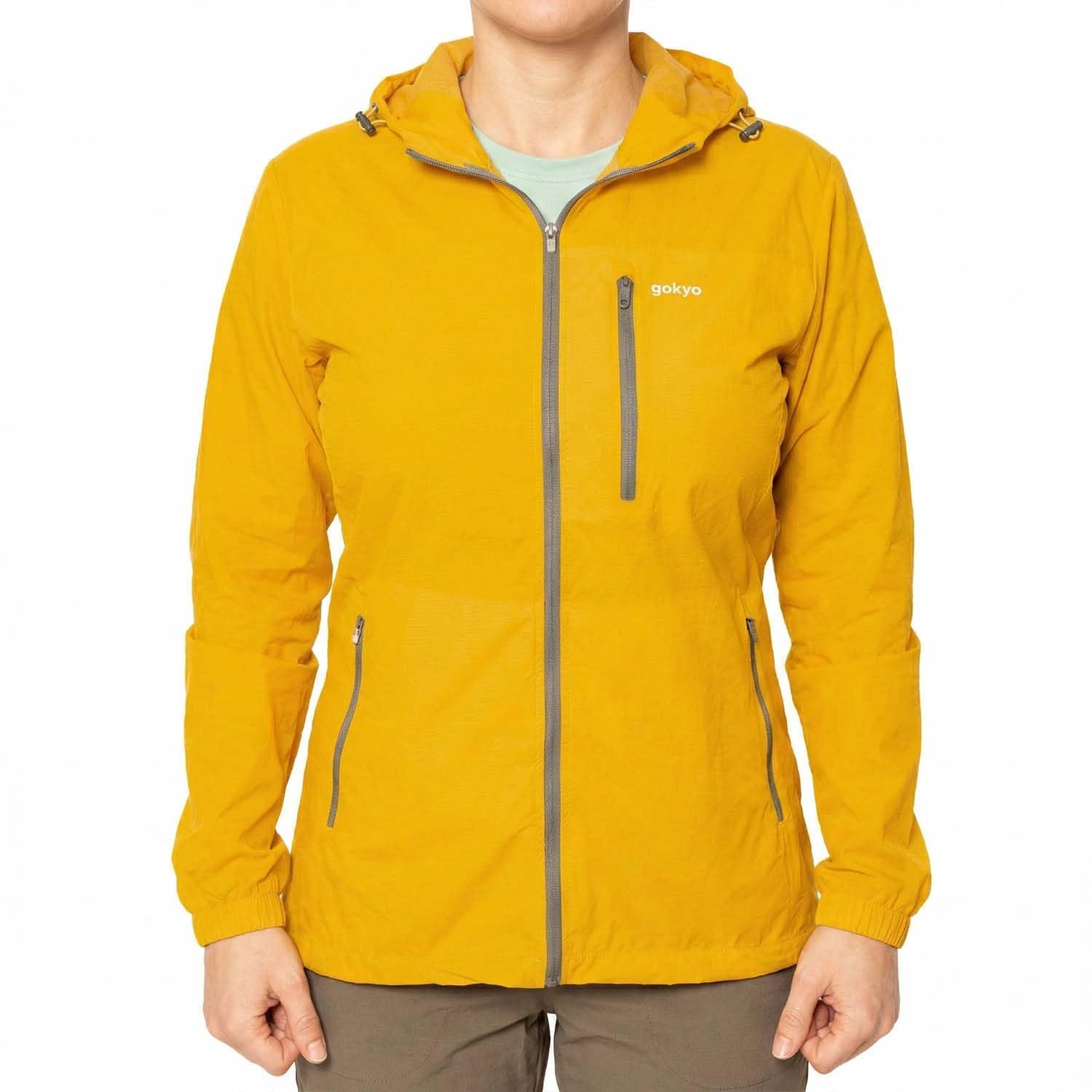 gokyo Pangong Women’s Lightweight Windcheater Jacket | Packable Travel Windbreaker with Chest Zip Pocket | Breathable 2 Layer Membrane Outdoor Hiking & Casual Windproof Jacket for Women-picture-10