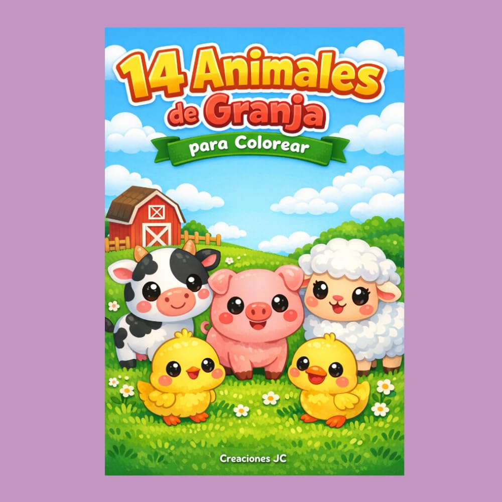 14 Animales de Granja para Colorear