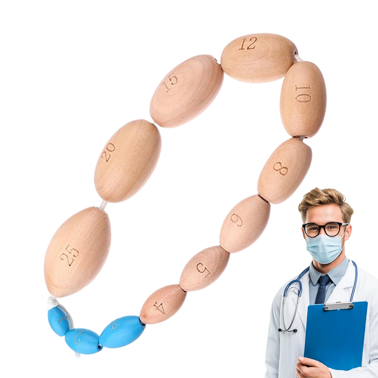 Échelle De Mesure Des Orchidées - Accessoire Médical, Outil D'endocrinologue, Appareil De Laboratoire, Instrument De Contrôle De Santé | Échelle D'orchidomètre Pour L'utilisation D'évaluation Pédiatri