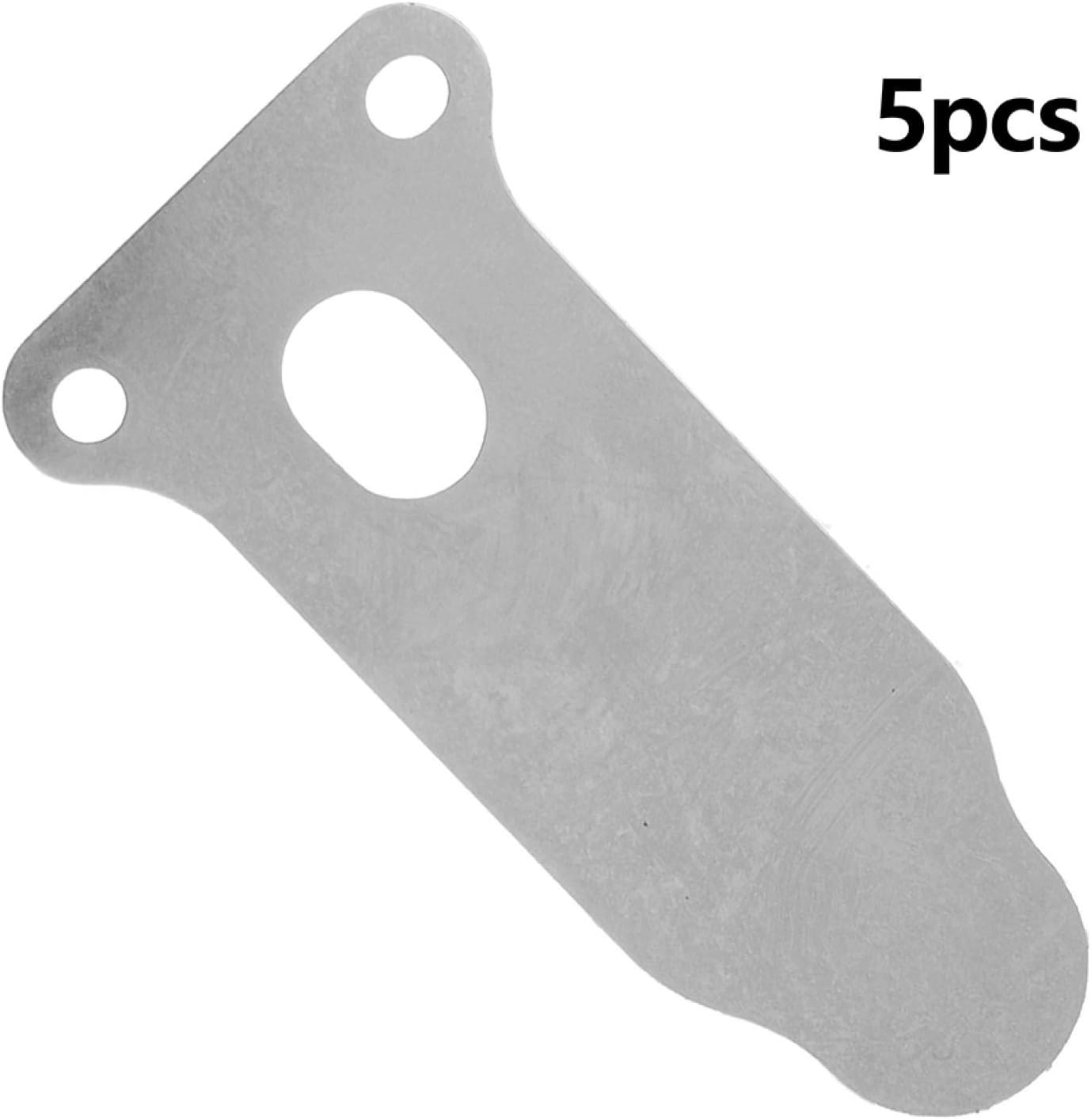 Air Compressor, 5 Pcs Valve Plate Tongue Shape Metal Air Compressor Accessory 57mm Long