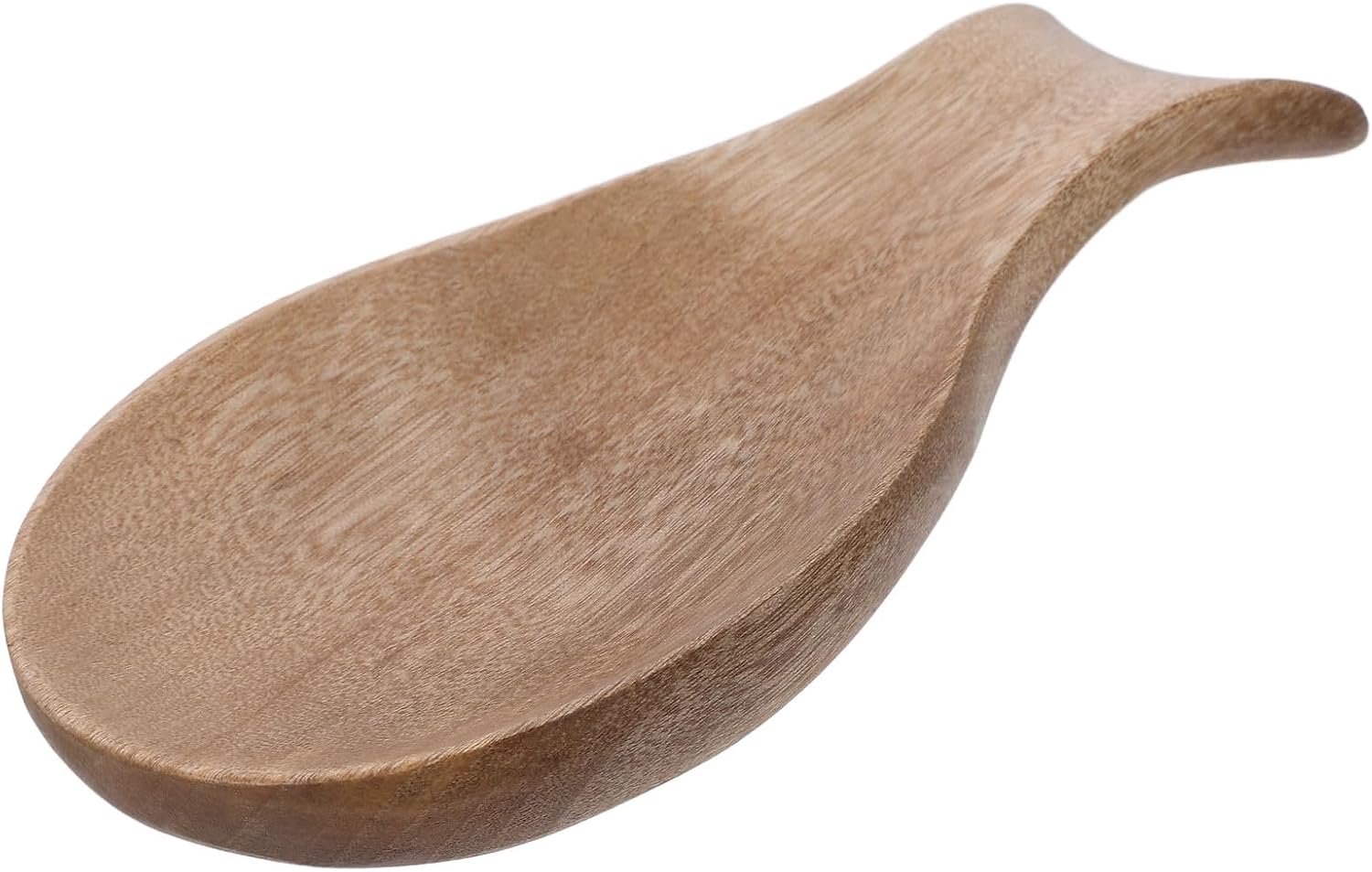 Wooden Spoon Rest Reusable Kitchen Gadget Ladle Holder for Countertop Cooking Utensil Organizer Space-saving Compact Design Practical for Home and Dining Table
