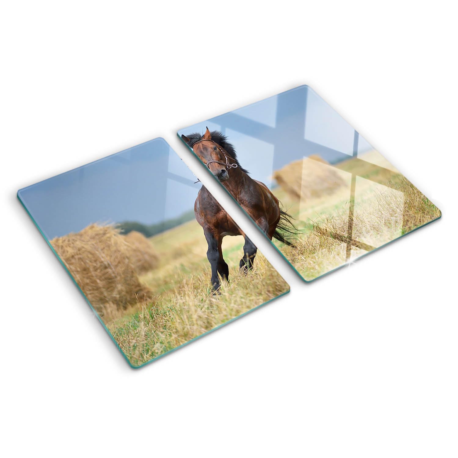 Planche à découper 40x52 cm Cheval au galop pour sublimer vos apéritifs