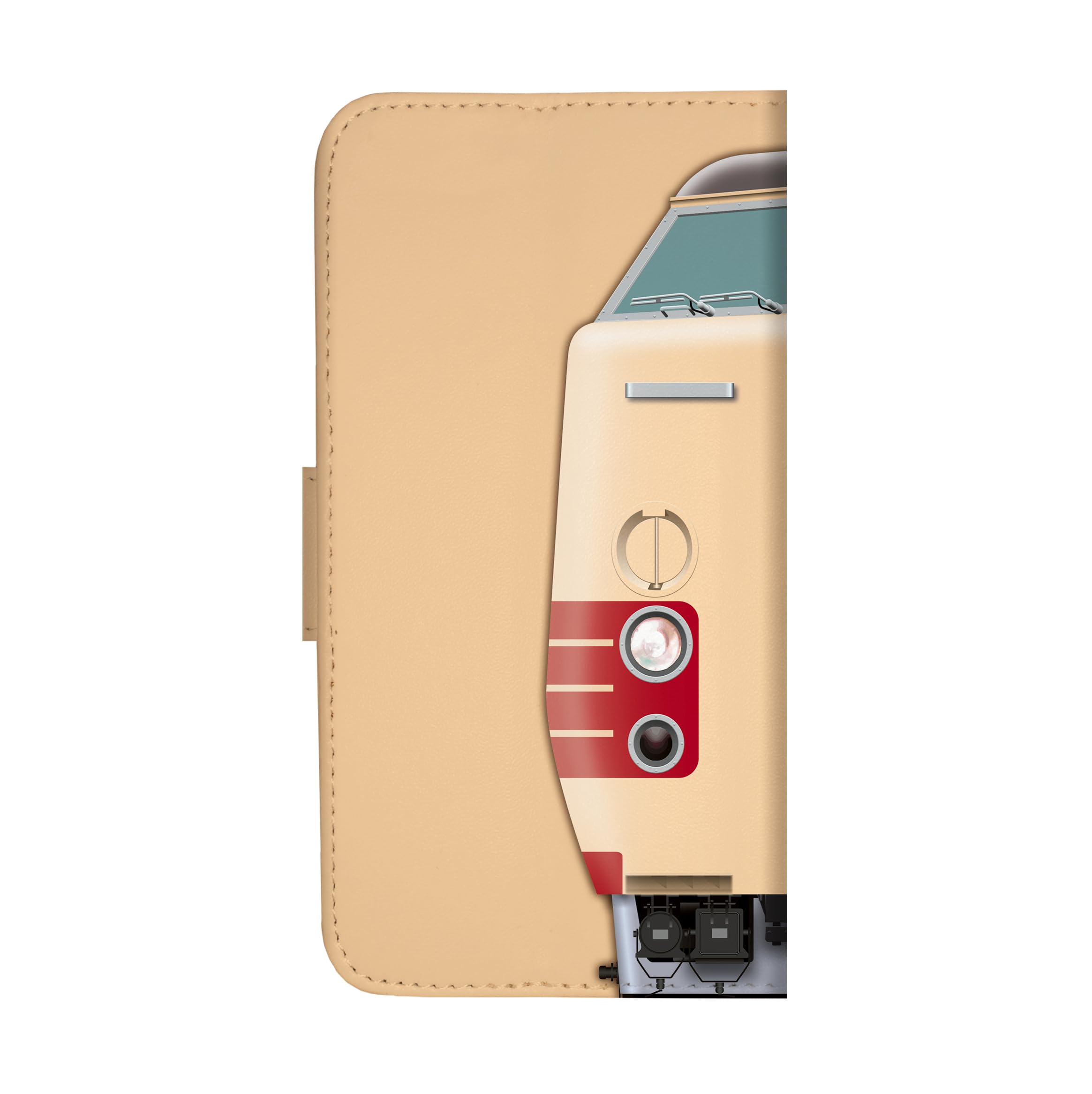 Amazon.co.jp: 381系 国鉄色 鉄道スマホケース No.129【手帳タイプ】多
