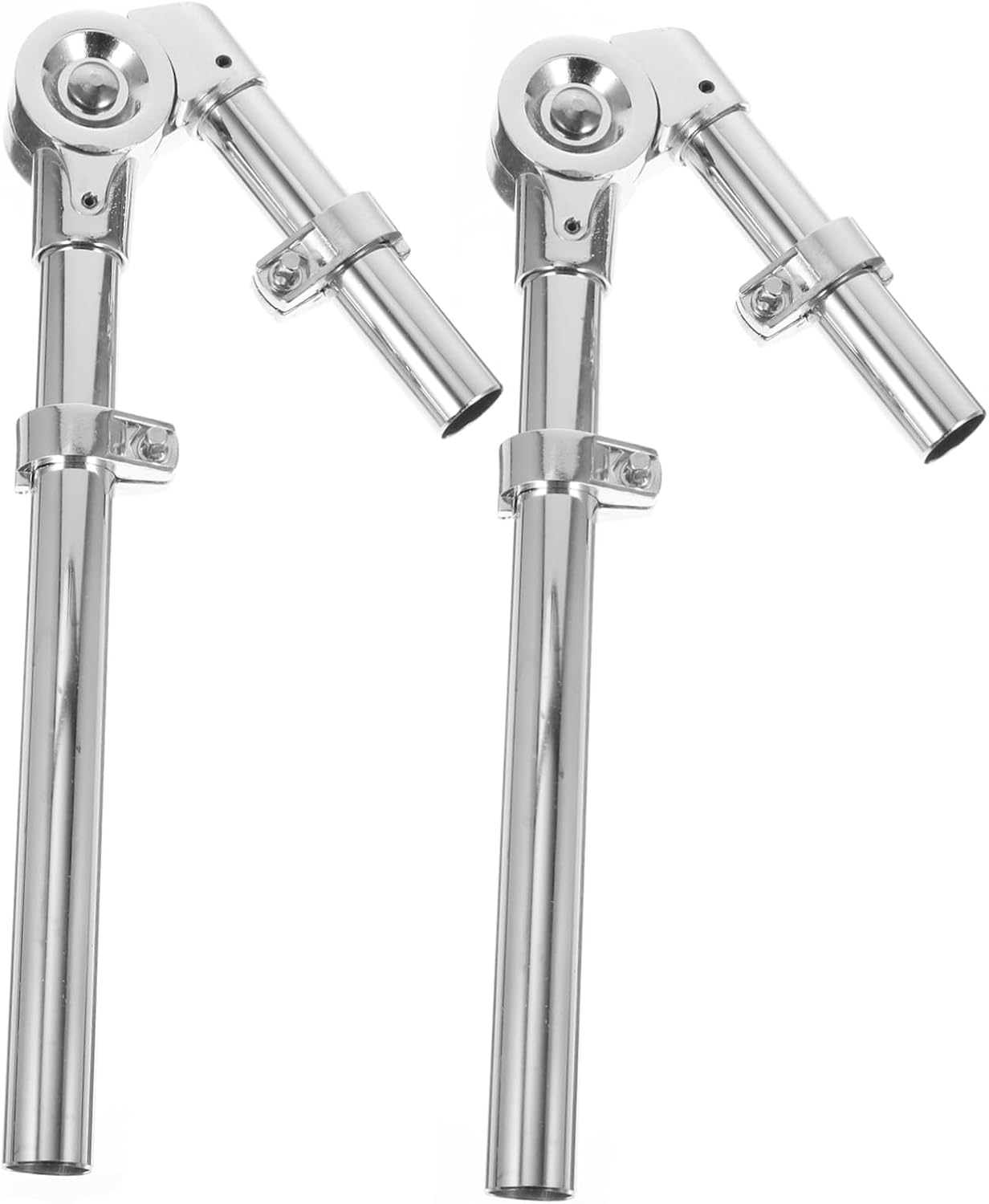 Generic Tom Drum Holder Bracket Stable Lightweight Drum Stand Mount Rack Percussion Mounts Easy to Install Performance Hardware for Beginner Musicians Silver