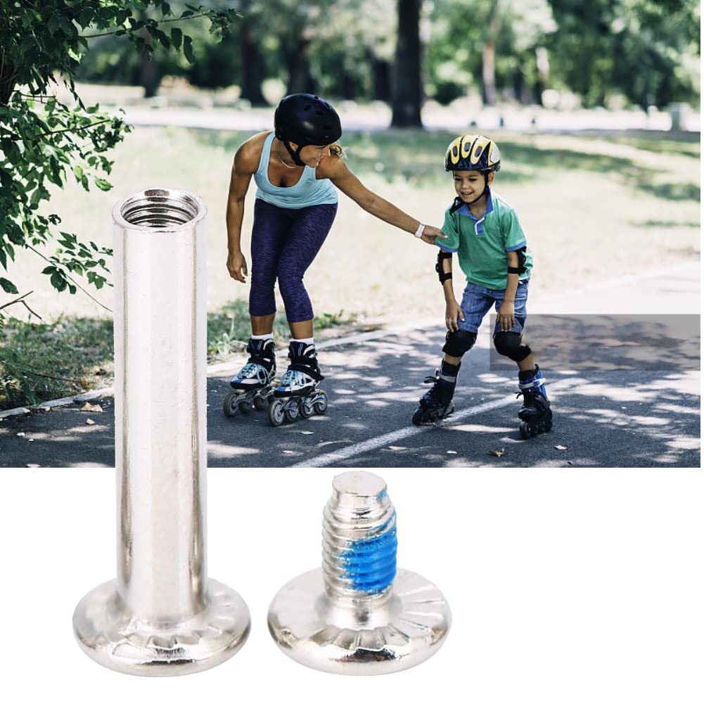 Tornillos para patinaje 10 piezas repuesto patines línea 31 mm 36 mm herramienta reparación ejes rueda