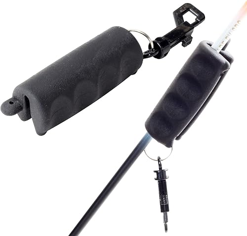 Miniatura 3 de Tirador de flechas de tiro con arco para mano con clip para cinturón para práctica de tiro (paquete de 3)