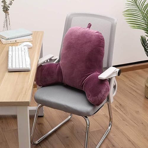 Miniatura 3 de Gatuida Almohada de respaldo reclinable de oficina para silla, cama, almohada de lectura, cojín de lectura para cama, cojín de lectura, cojín de