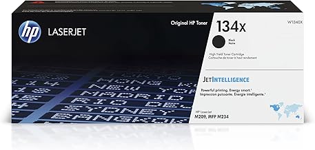 HP Impresoras de cartucho de tóner negro de alto rendimiento 134X | Funciona con LaserJet serie M209; LaserJet MFP Serie M234 | W1340X