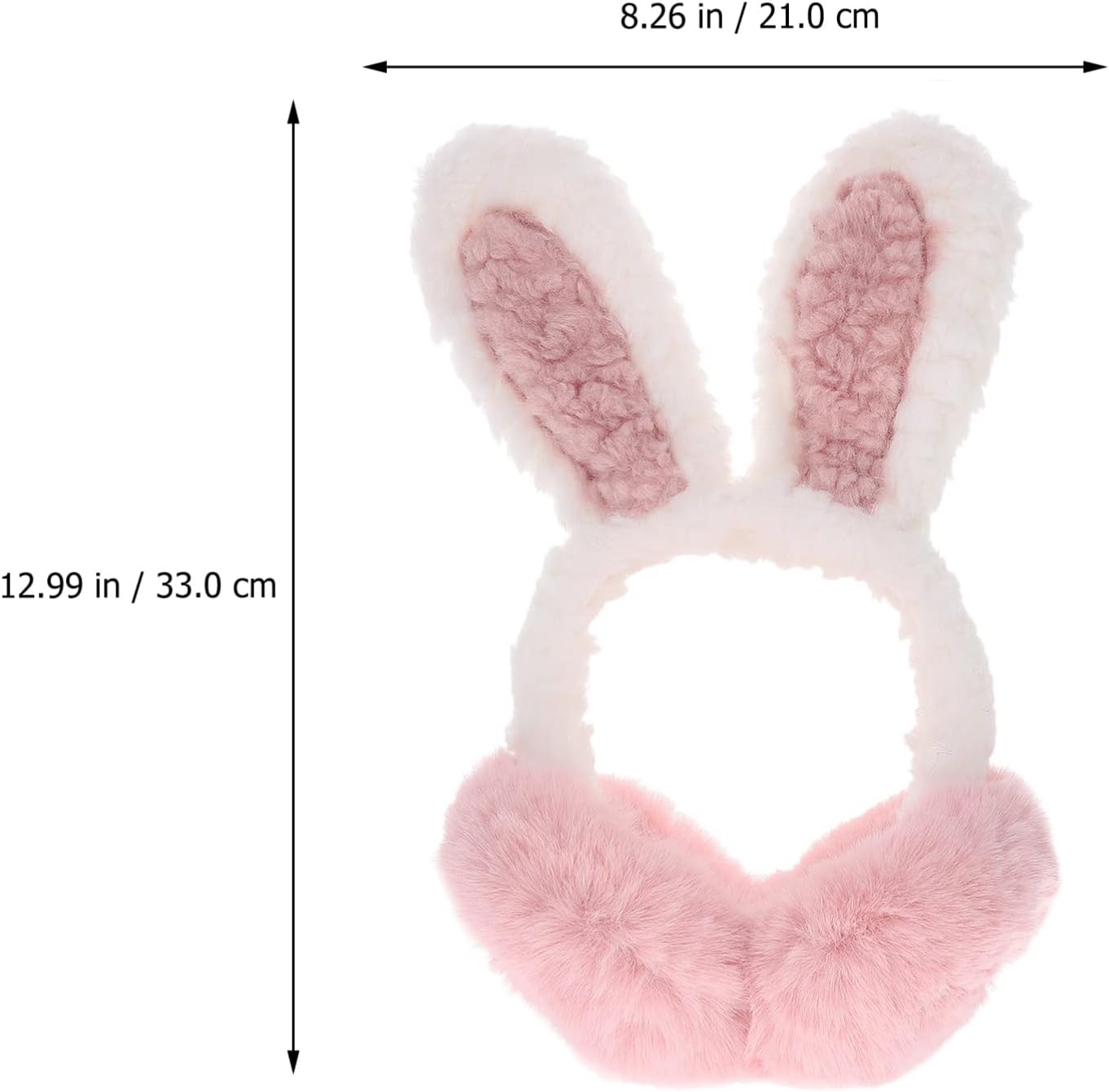 SOLUSTRE Adorable Earmuffs for Boys and Girls Bunny Ear Headband Outdoor Protective Ear