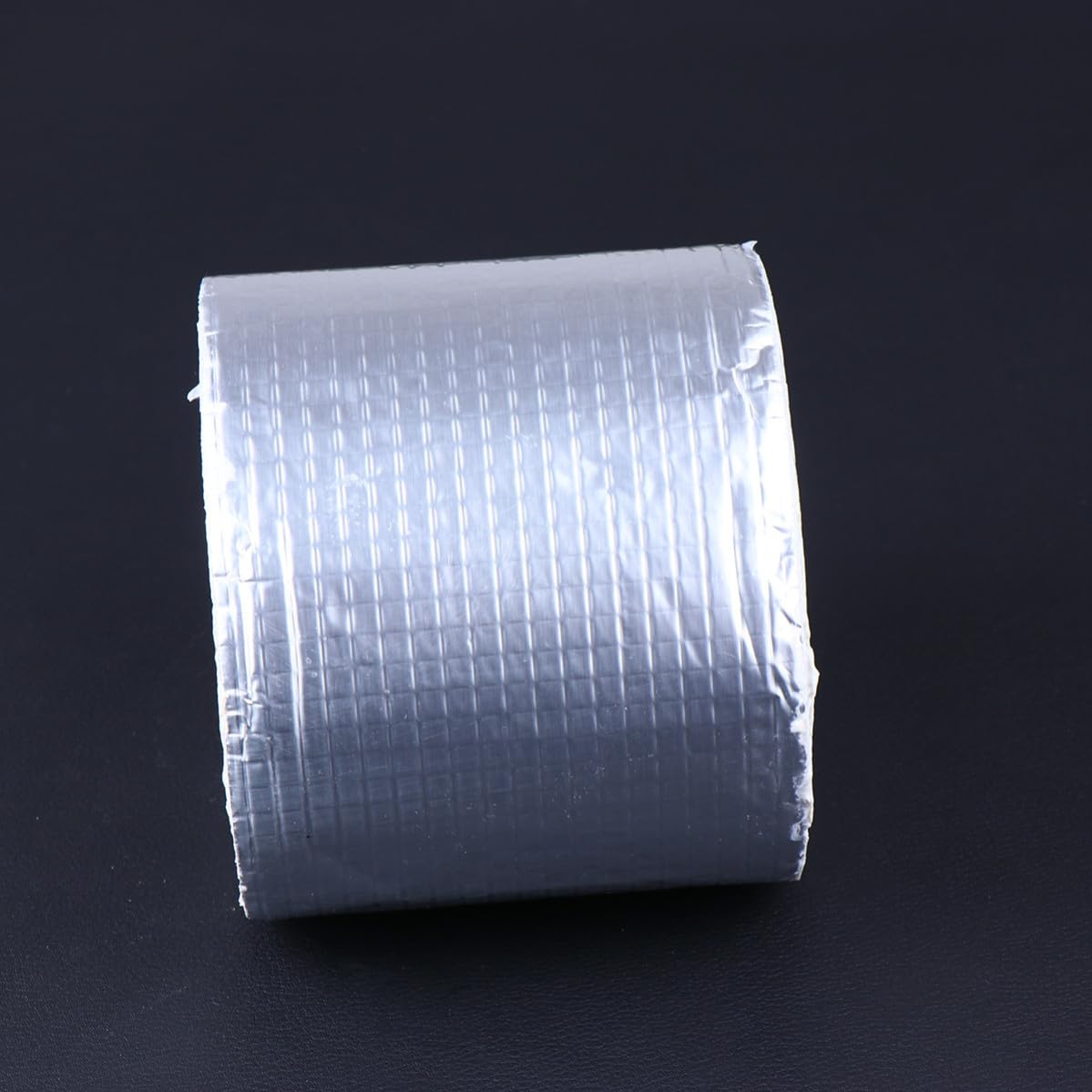 Cinta de Reparación de Umbral y Techos Caucho Butílico Resistente al Agua, Aluminio y Papel, 10cm X 10m para Sellar Fugas en Tuberías y Superficies