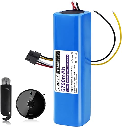 Palogreen 6700mAh Battery for CECOTEC Conga 4690 Ultra, 4690, 4590, 4490, 4090, 
