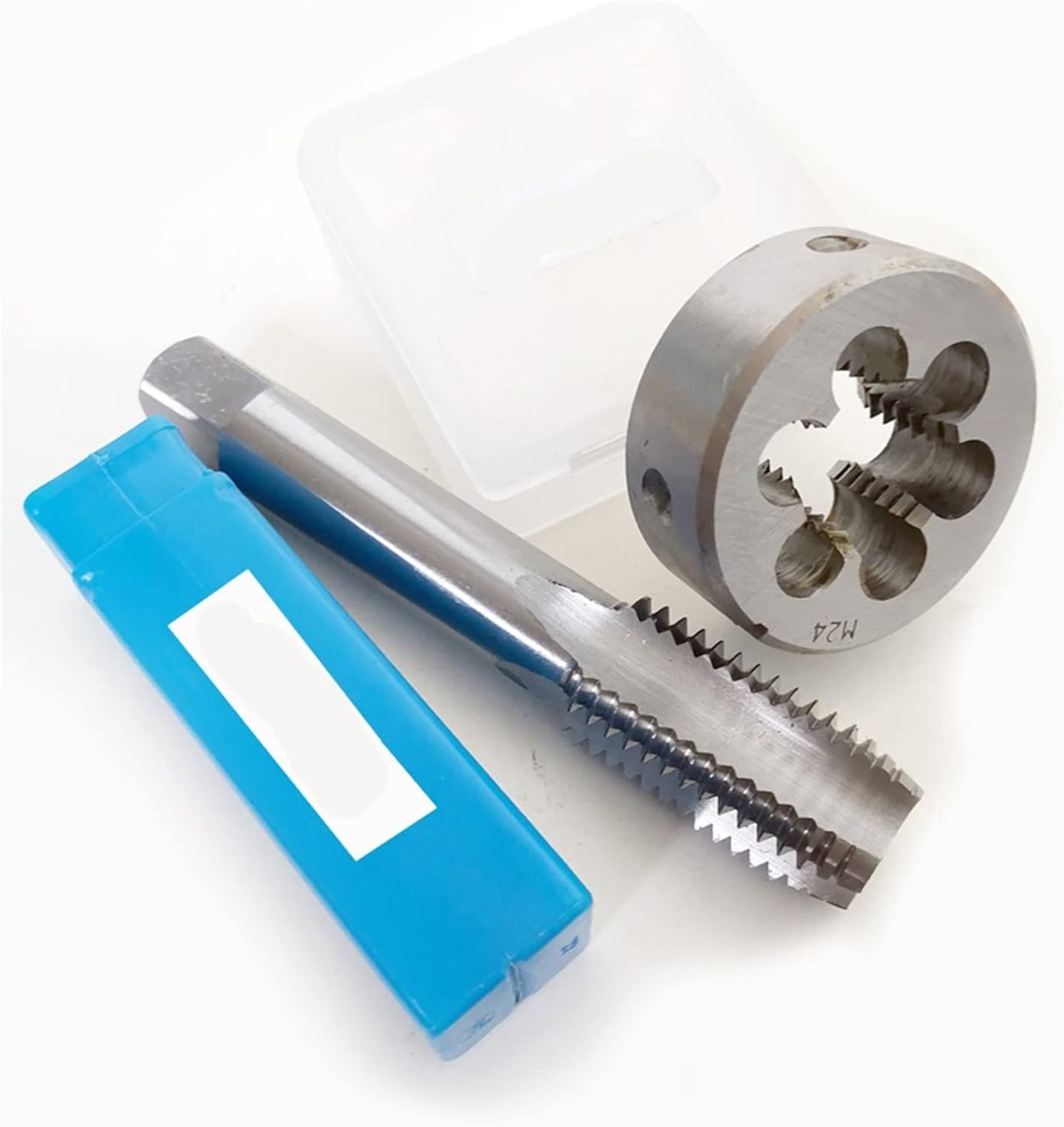 2pcs/set Metric Thread Tap and Die set right hand fine Straight Flute