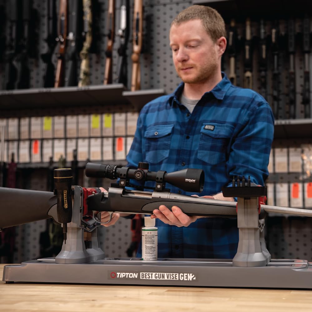 Amazon.com: Tipton Best Gun Vise Gen 2 with 4 Mounting Positions