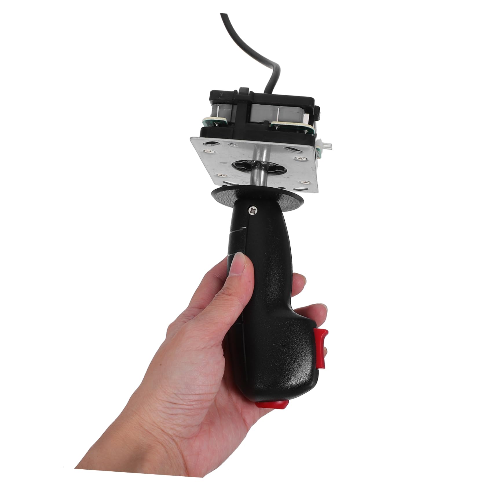DECHOUS Joystick per Simulatori di Aeroplani Micro Interruttore, Maniglia in Plastica e Ferro, Controllo Preciso per Giochi di Aeroplano, Design Unico e Impugnatura Confortevole