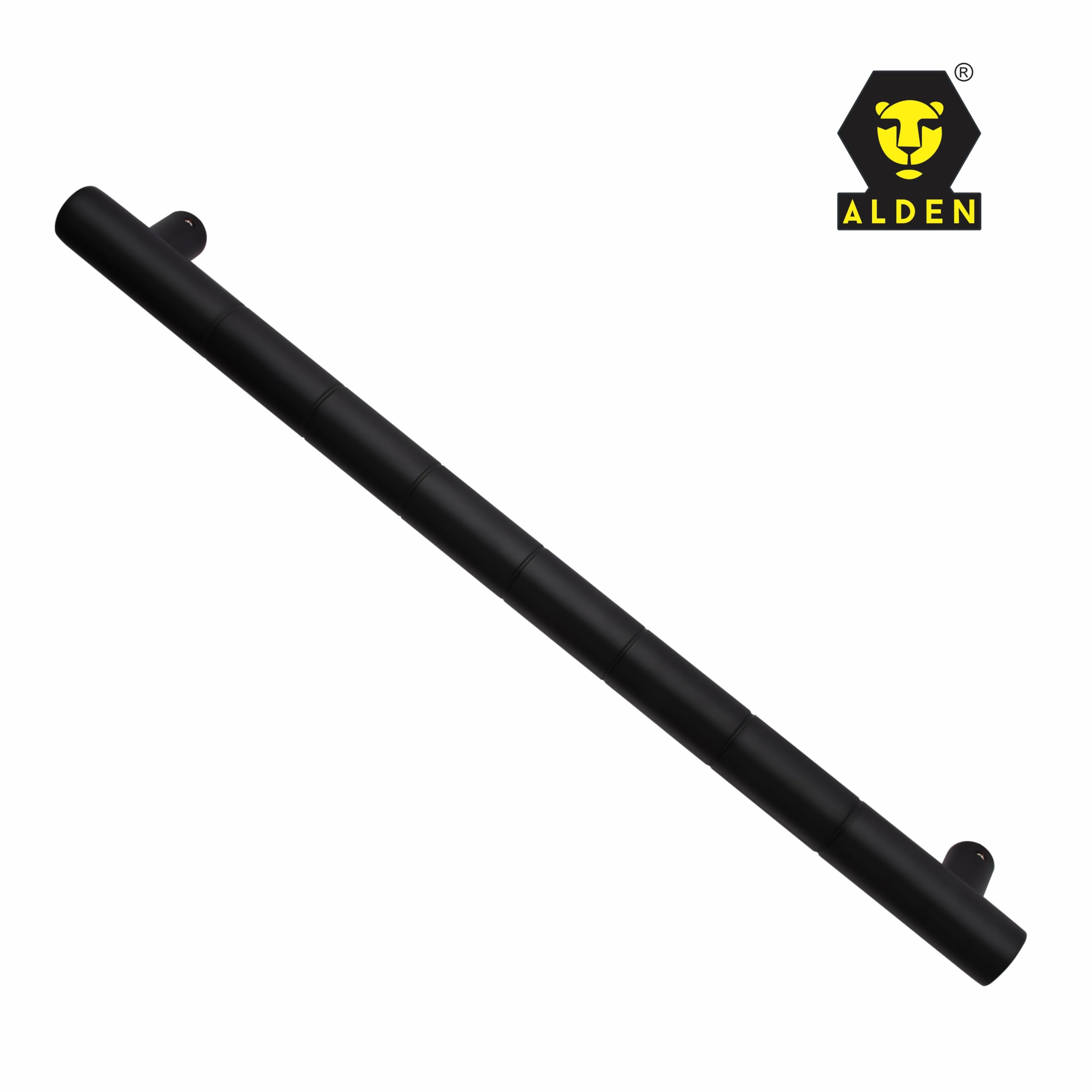 ALDEN 18 inch Main Door Handle/Handle for Glass and Wooden Door/Pull and Push Stainless Steel Door Handle (Black Matt Finish) (Pack of 1) — Amazon image 5