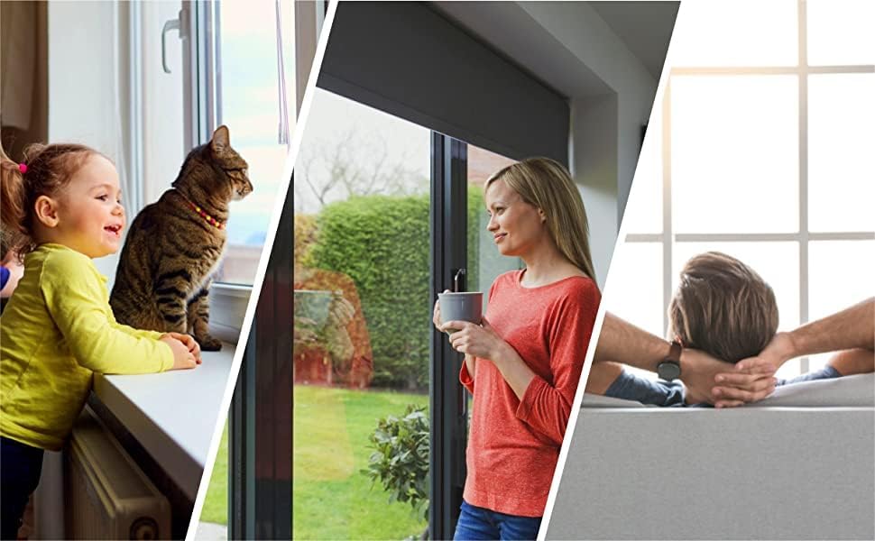 Miniatura 7 de Paño de limpieza de ventanas, paño de limpieza de vidrio, sin rayas (azul, paquete de 4 unidades)