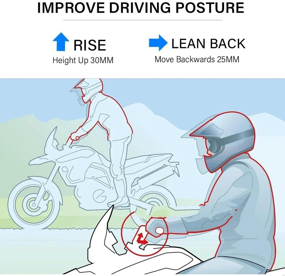 ハンドルバーライザー＆クランプキット ブラック - Harley Davidson | アンバーピース ハンドルバーライザークランプ オートバイのハンドルバーライザーハンドルバーリフトライザーハンドルバークランプ拡張アダプター F850