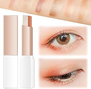 Two Color Eyeshadow Stick Set, Dual-Ended Eye...