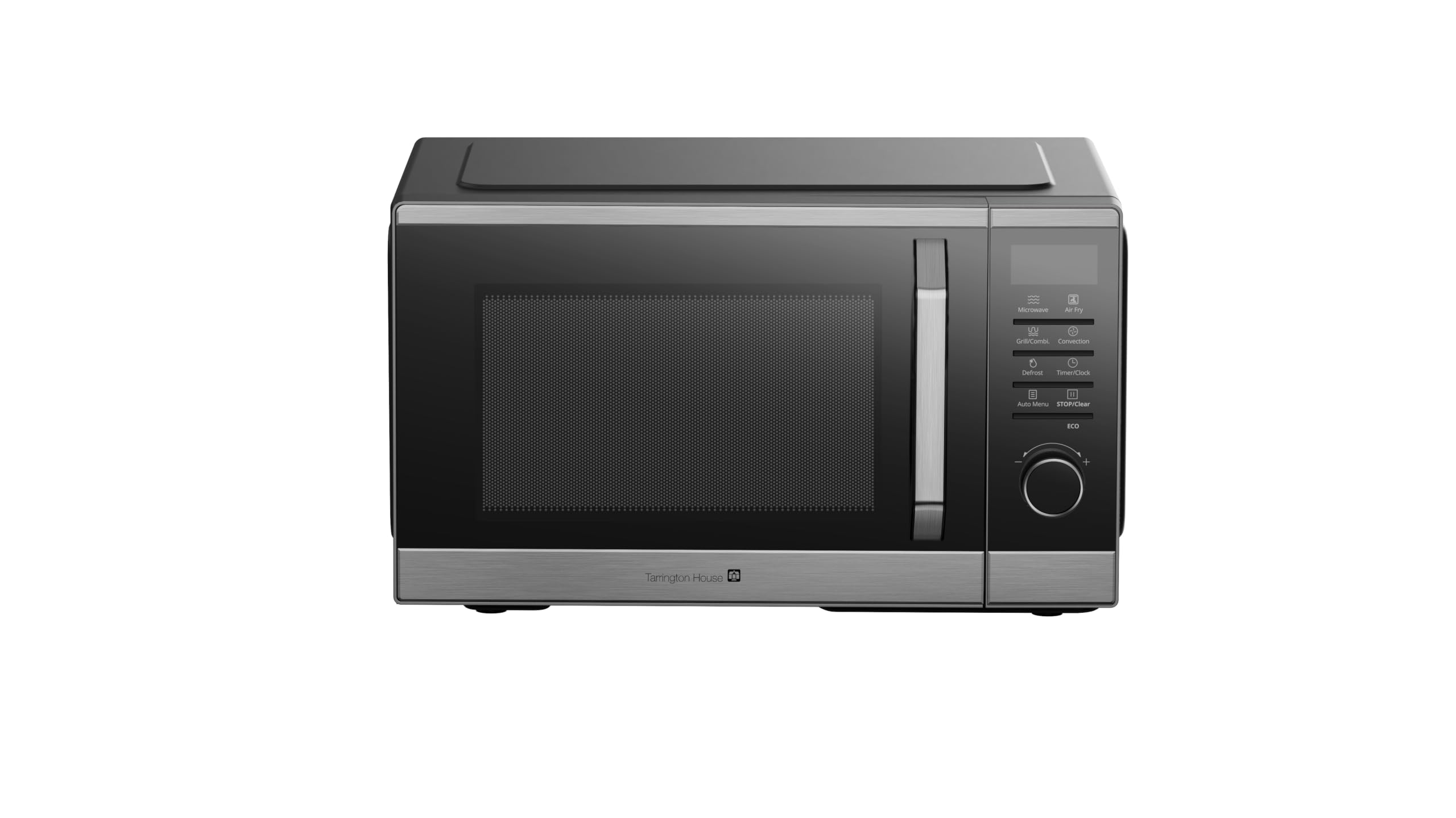 Tarrington House Mikrowelle MWDF25823GCA 23L, 800W | Mikrowelle, Grill & Heißluft, Airfry ohne Öl, 10 Automatikprogramme, Glasdrehteller Ø 270mm, Kindersicherung