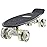 Skateboards Black Complete Mini 22 inch Skateboard for Grandson Kids Girl Youth Beginner Children Teenagers Adults Birthday Gift (Black)