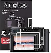kinokoo Leica Q3/Q2 Camera Screen Protector 0.26mm Tempered Glass Screen Protector with 9H Hardness and High Clarity for Leica Q2/Q3 LCD Screen - Scratch Resistant and Easy to Install