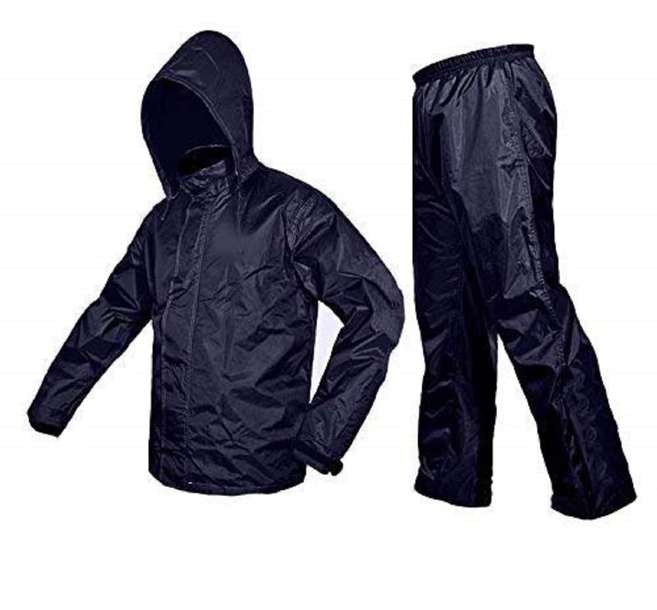 Rain Suit for Boys Waterproof Rainsuit with Hood Rain suit for Boys Bike Rain Suit Rain Jacket Suit with Bag-image-1