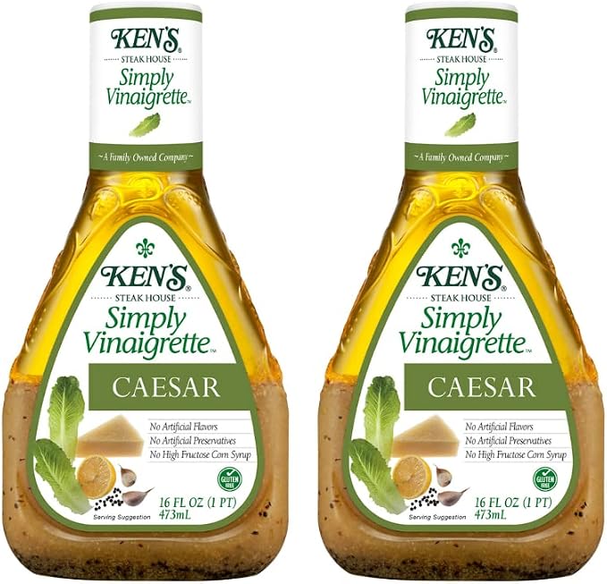 Ken's Simply CAESAR Vinaigrette 16 fl oz ( 2 Pack) : Amazon.ca: Grocery ...