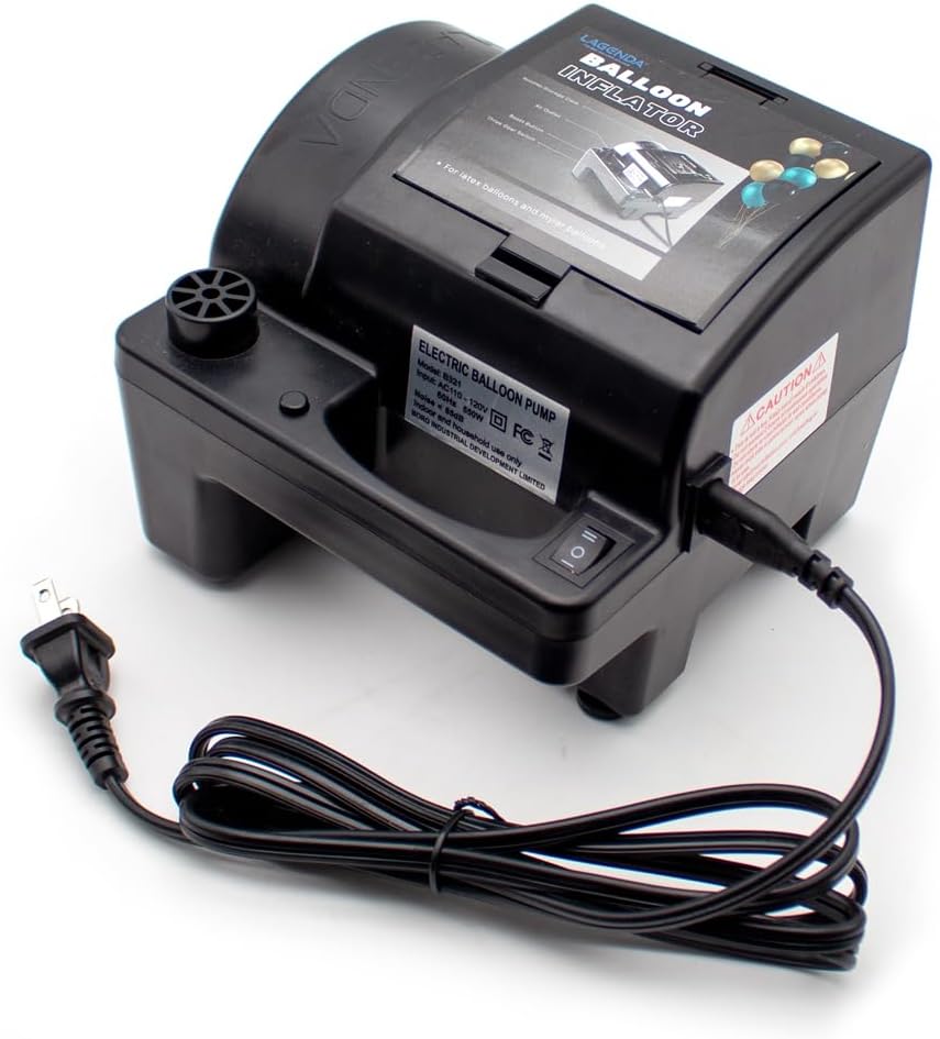 AC 110V Electric Air Inflator Balloon Pump Inflation Tool 550W for Wedding Decoration Foil and Latex Balloons B321