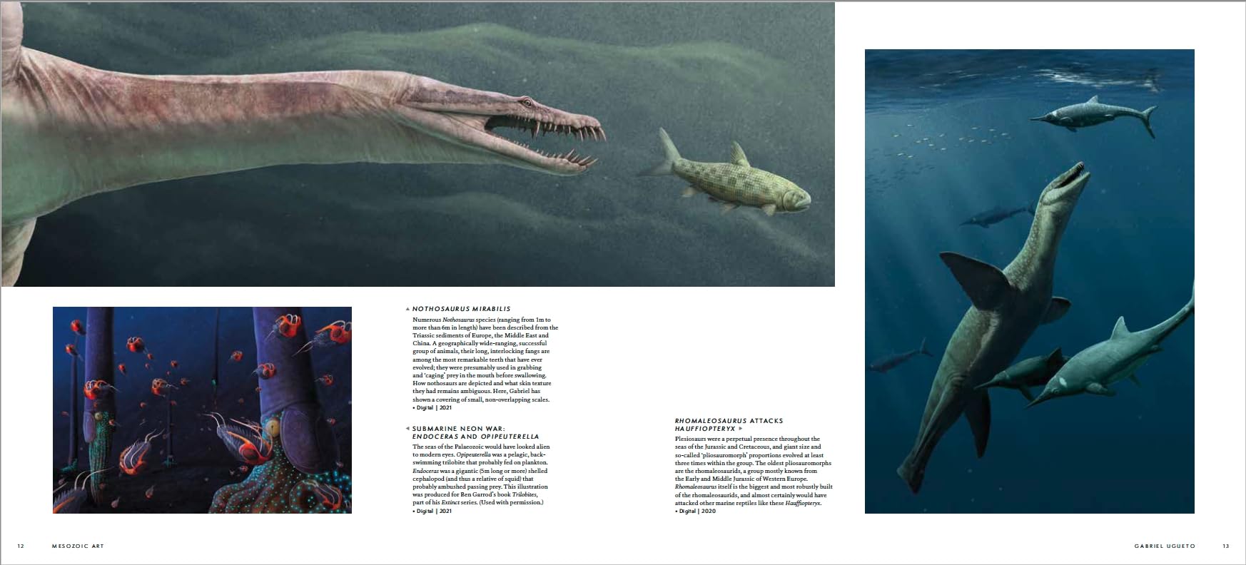 Mesozoic Art: Dinosaurs and Other Ancient Animals in Art