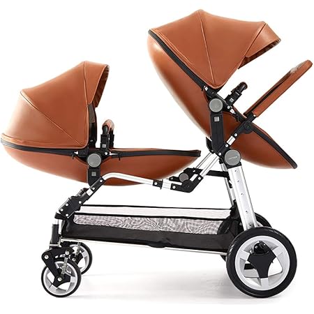 poussette double different age