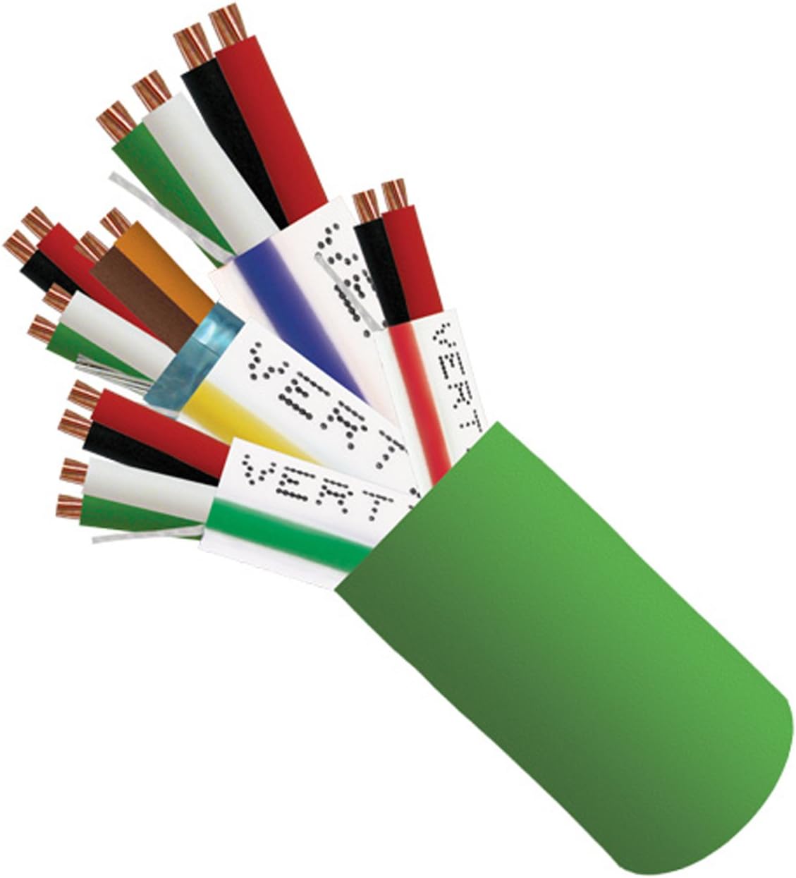 Flash Deals - 60% OFF Access Control Cable Riser: 22AWG/3 Pair Shielded + 18AWG/4 Conductor + 22AWG/4 Conductor + 22AWG/2 Conductor, Stranded Bare Copper Conductors, Green, 500ft Spool 🔥 Flash Sale Access Control Cable Riser: 22AWG/3 Pair Shielded + 18AWG/4 Conductor + 22AWG/4 Conductor + 22AWG/2 Conductor, Stranded Bare Copper Conductors, Green, 500ft Spool