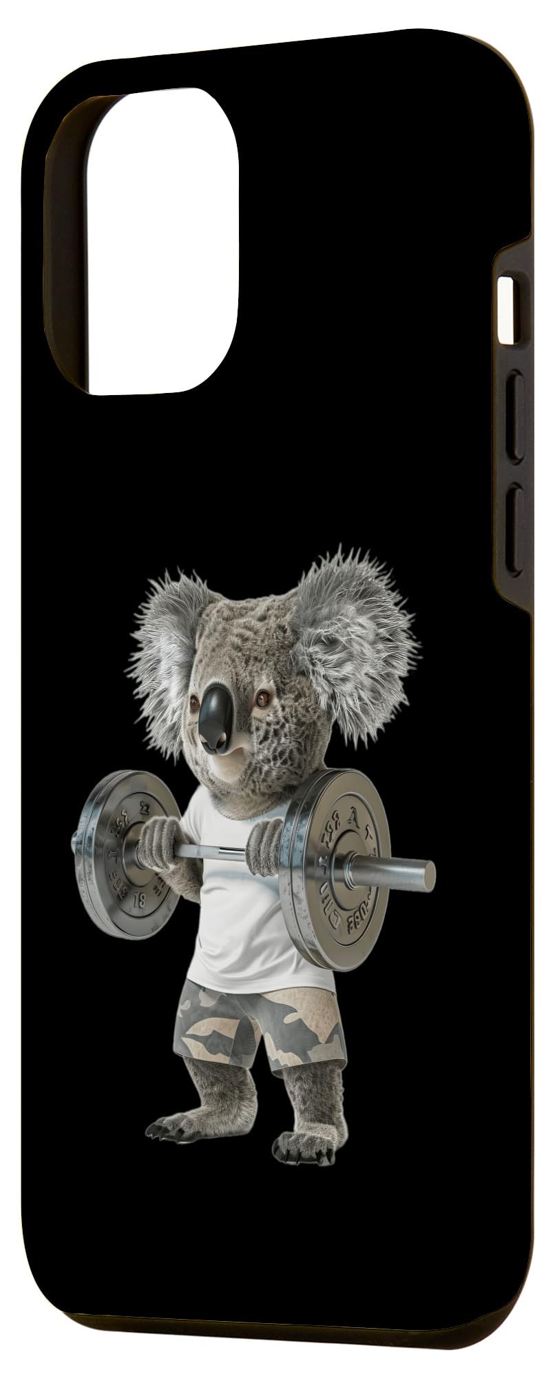 iPhone 12 Pro Max Koala Barbell Case - Image 2