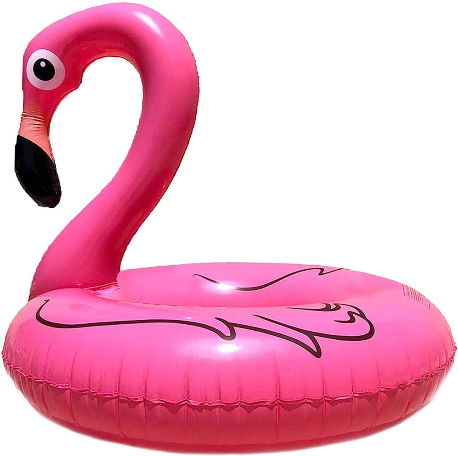 CARTSHOPPER Flamingo Animal Pool Float, Inflatable Floatie Tube, Blow Up Swim Ring, Outdoor Summer Pool Party Water Toy (120 cm) (B0D8GNY5VG) Amazon Price History, Amazon Price Tracker