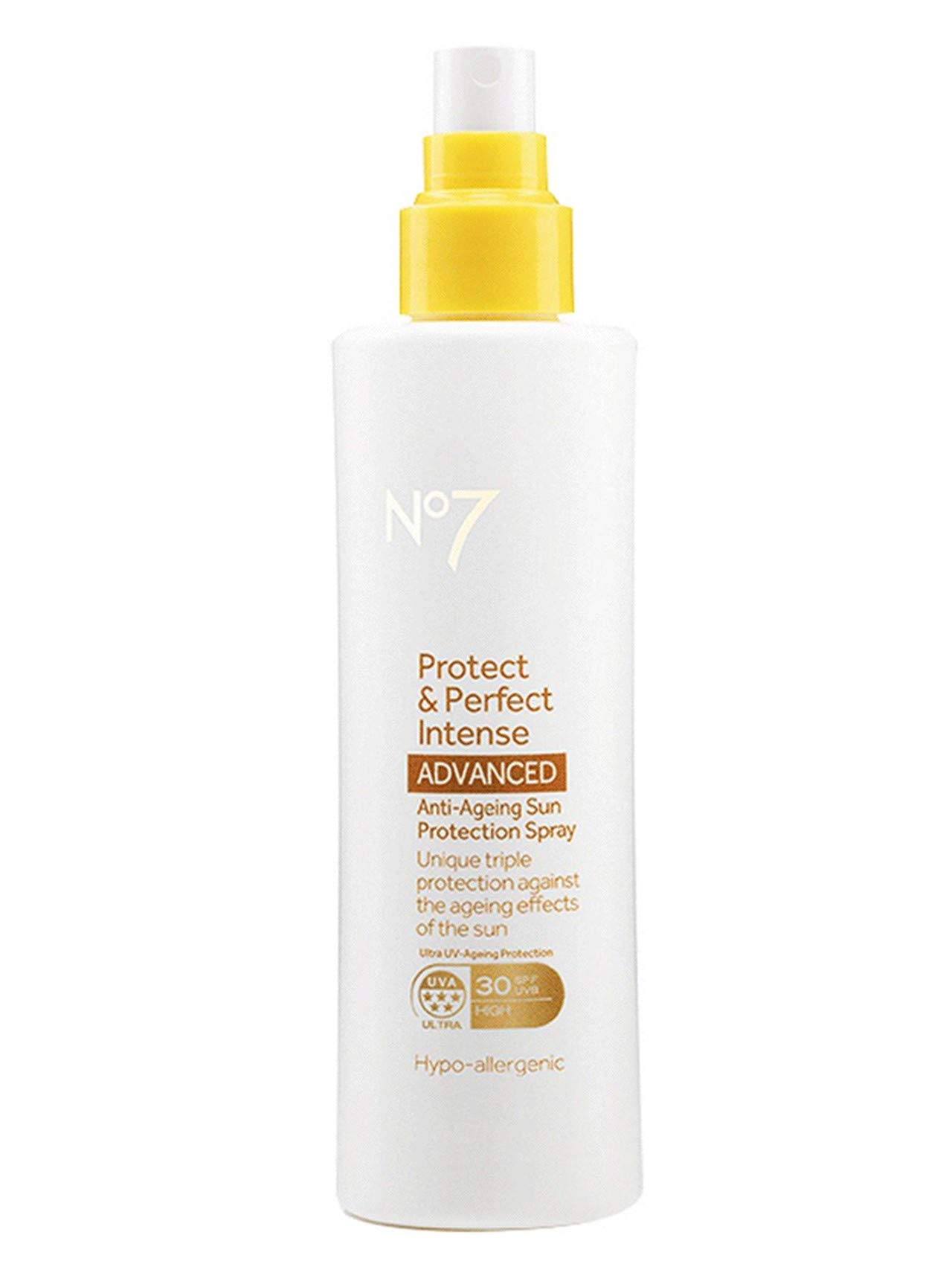 No7 Protect & Perfect Intense Advanced Anti-Aging Sonnenschutzspray LSF 30, 200 ml