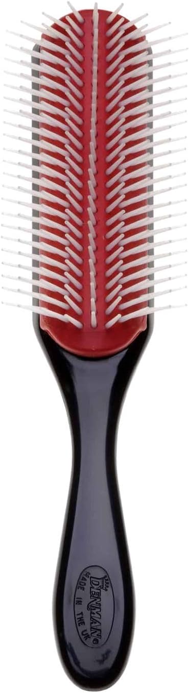 DenmanMedium 7 Row Styling Brush with Nylon Pins (D3)