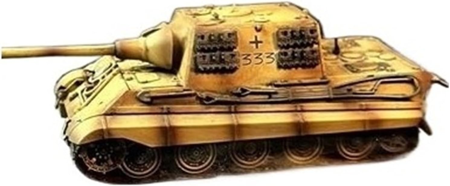 Realistic Tank 1:72 Scale for JAGDTIGER 1945 Tiger Hunt Tank Model Kit Static Die Casting Collectible Ornaments Static Tank Model
