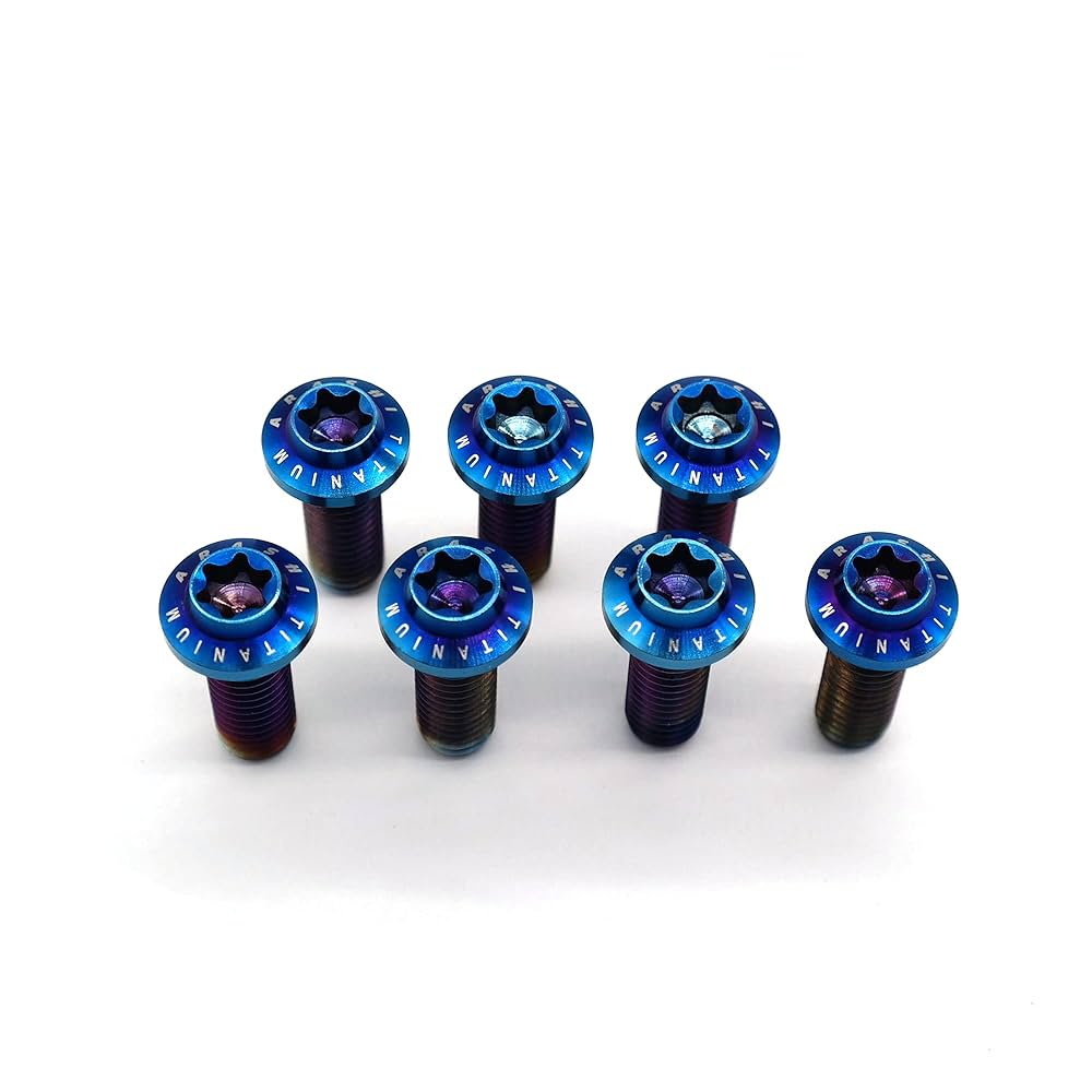 Amazon.co.jp: Arashi ブレーキディスクローター用取付ボルト M8