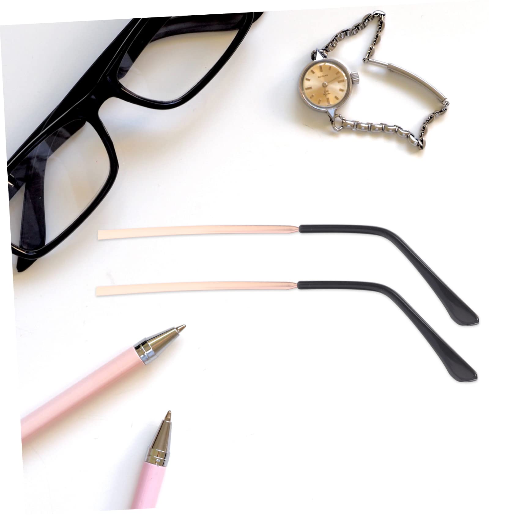 minkissy 15 Paare Brillenbeine Brillenbügel Brillenarm Brillenzubehör Ersatzbrille Bügel Teile für Sonnenbrille schnapsgläser Brillenreparaturset Ersatz-Brillenrahmenbügel Metall