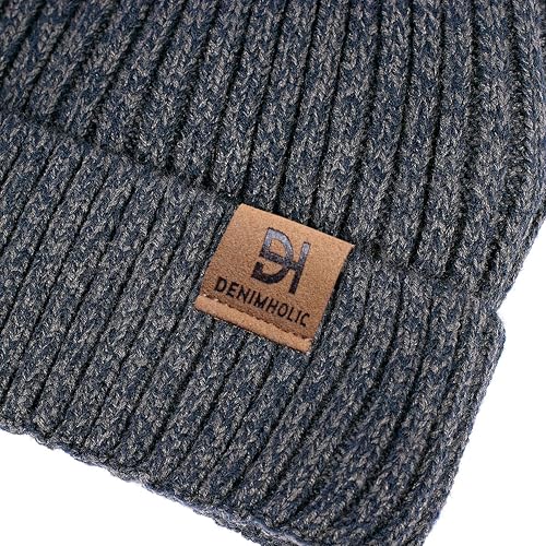 Image of DENIMHOLIC Winter Cap for Men & Women, Beanie Cap for Men Woolen Cap for Men & Women, Beanie Cap for Women