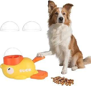 Duck Treat Dispenser - Pet Interactive Toys for Dogs, Cat Puzzle Toy, Fun Interactive Dog Food Dispensing Toy, Durable and Non-toxic Puppy Slow Feeder, Dog Treat Toys to Relieve Boredom