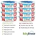 BabyBreeze Diaper Pail Refill Bags Compatible with Playtex Diaper Genie Pails Odor Absorbing Diaper Disposal Trash Bags - 2240 Count (8-Pack)