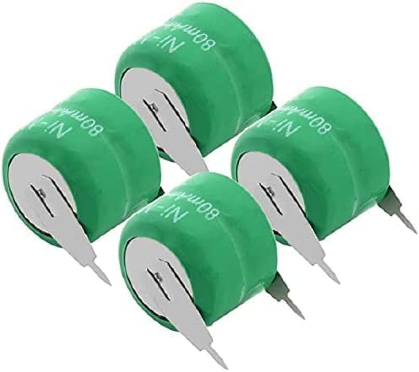 ボタン電池 Amazon | 2.4v 80h 80mah ニッケル水素ボタン電池 ボタン電池