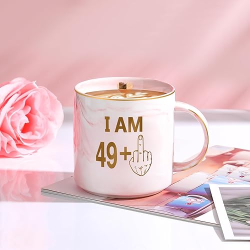 Vista 3 de 50th Birthday Gifts for Her Funny Happy 50th Birthday Decorations for Women 50 Year Old Gifts for Woman 50 and Fabulous Gift for Woman Sister Mom