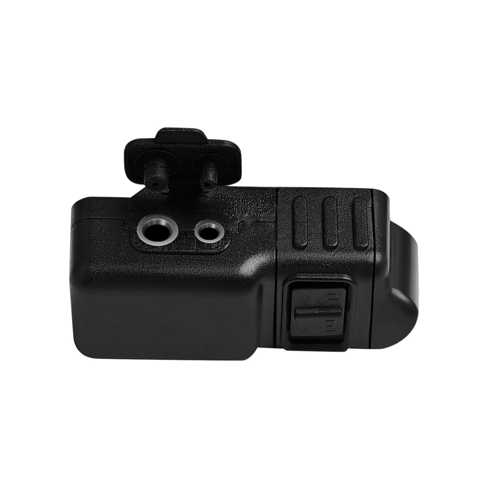 Paquete de 2 adaptadores de audio Motorola XPR3500e para auriculares y micrófonos Motorola XPR3500 XPR3000 XPR3300e XPR3500e con enchufe de 2 pines