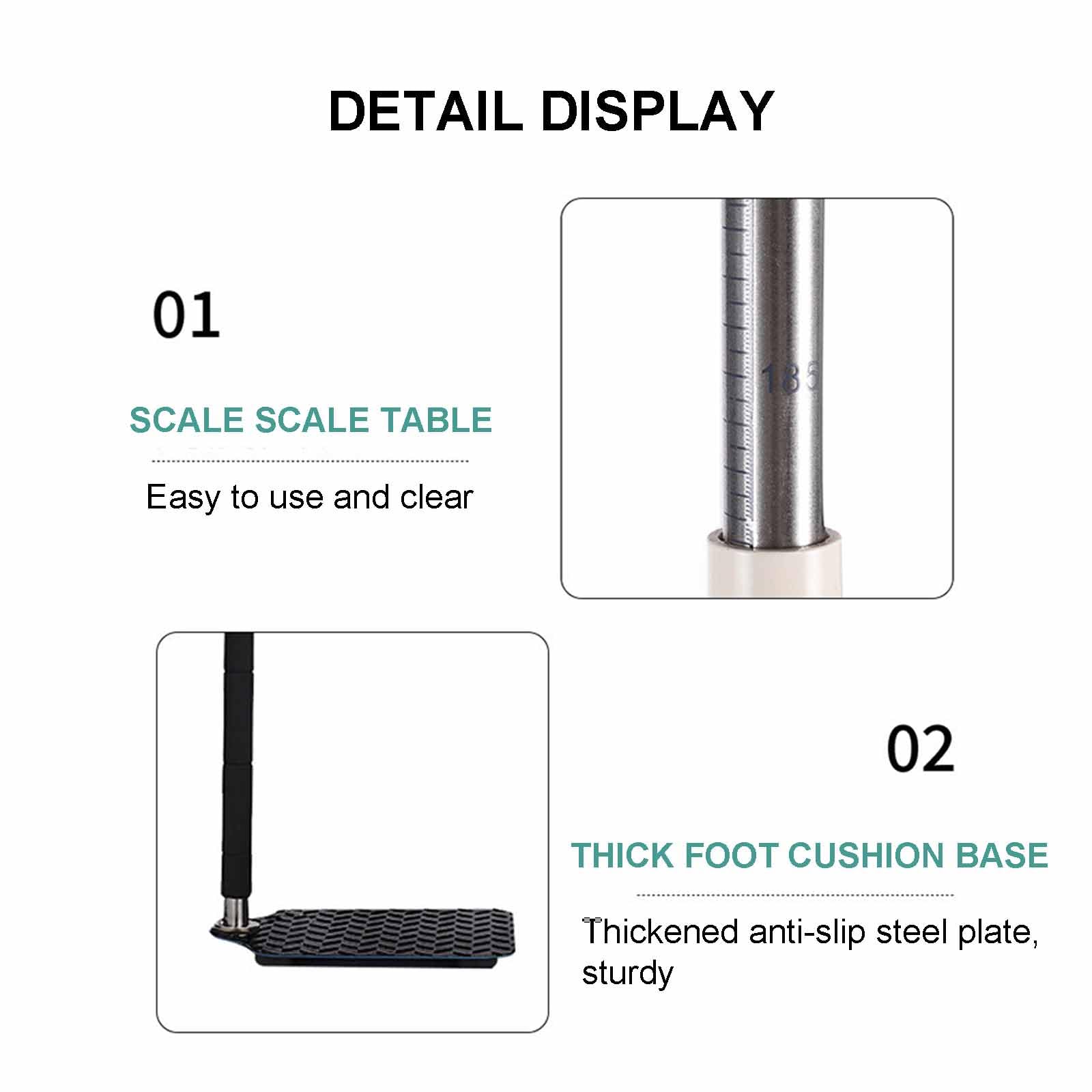 Bilancia Digitale per Altezza E Peso con Display LCD - Stadiometro Portatile (70-190 Cm) E Bilancia per La Pesatura Corporea (capacità 180 kg) | Ricaricabile Tramite USB | Rimovibile,C
