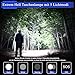 JAY-PARK Taschenlampe LED Aufladbar 500000 Lumen mit 10800-mAh-Akku und LCD-Batteriestandsanzeige, Extrem Hell, 5 Lichtmodi, Zoombar, Starke, IPX7 Wasserdich Taschenlampen für Camping, Wandern