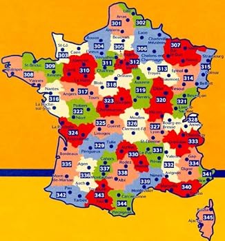 Map Michelin Local Map Number 332: Drome, Vaucluse, Valence, Avignon (France) and Surrounding Area, Scale 1cm=5km [French] Book