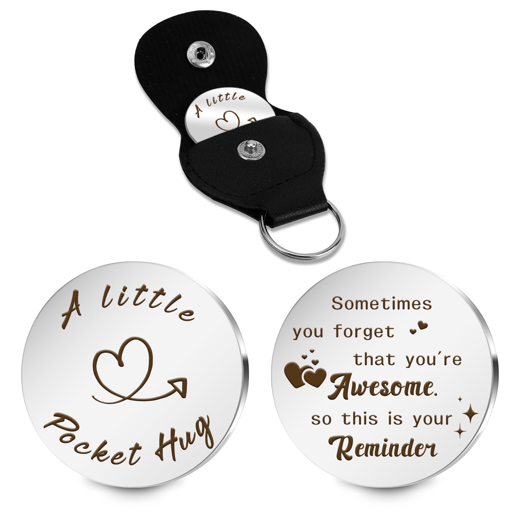 Pocket Hug Token Valentines Day Gifts For Him Graduation Gifts Back To School Gifts 2026 Eatser Basket Stuffer Keepsake